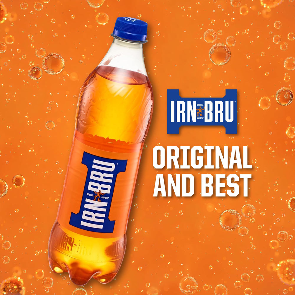 IRN-BRU botellas en barbacoa social añadiendo una opción refrescante