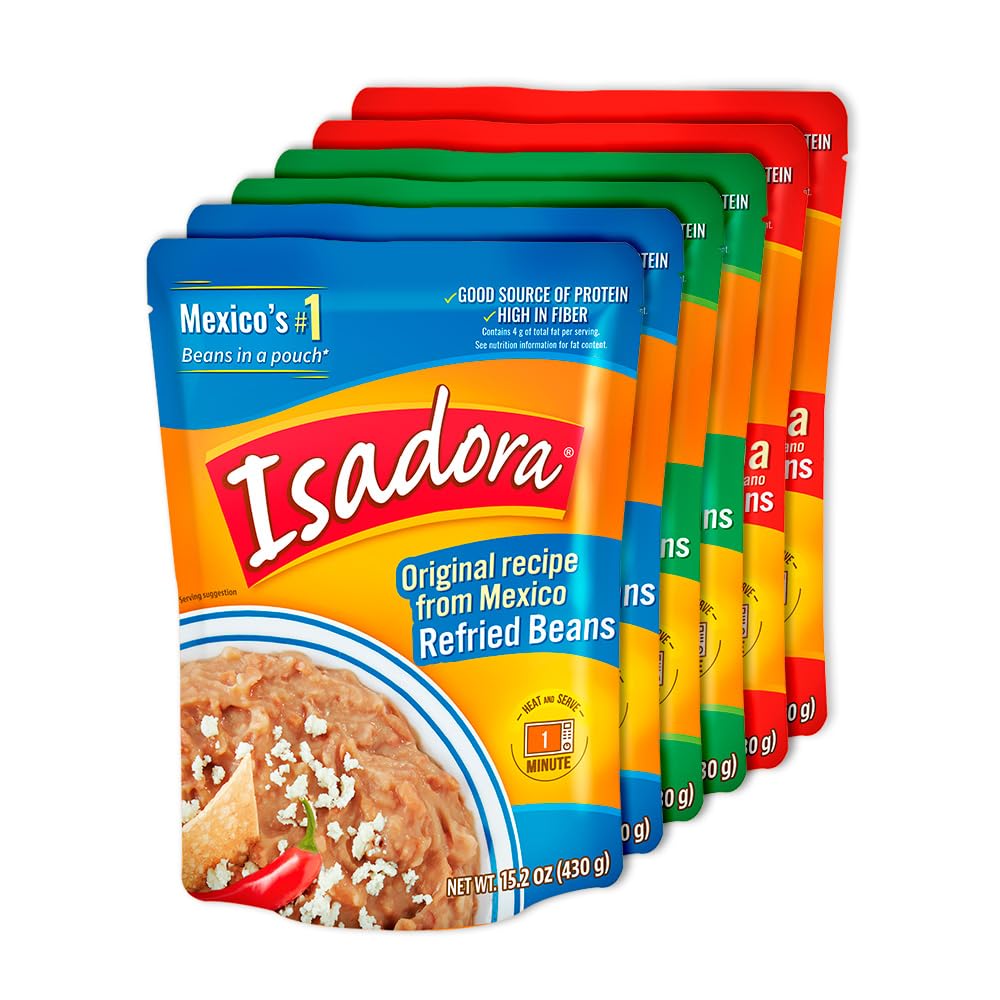 Isadora pouch servido en plato listo para comer y acompañar