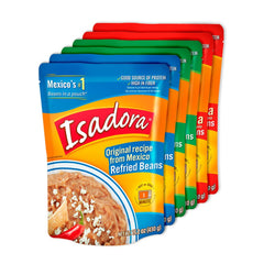 Isadora pouch servido en plato listo para comer y acompañar