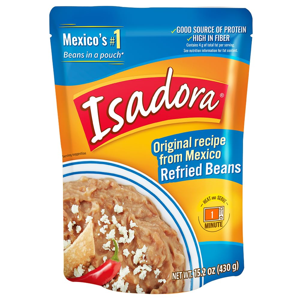 Isadora etiqueta nutricional que indica proteína y fibra
