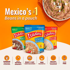 Isadora frijoles mayocoba mostrando grano suave y color claro