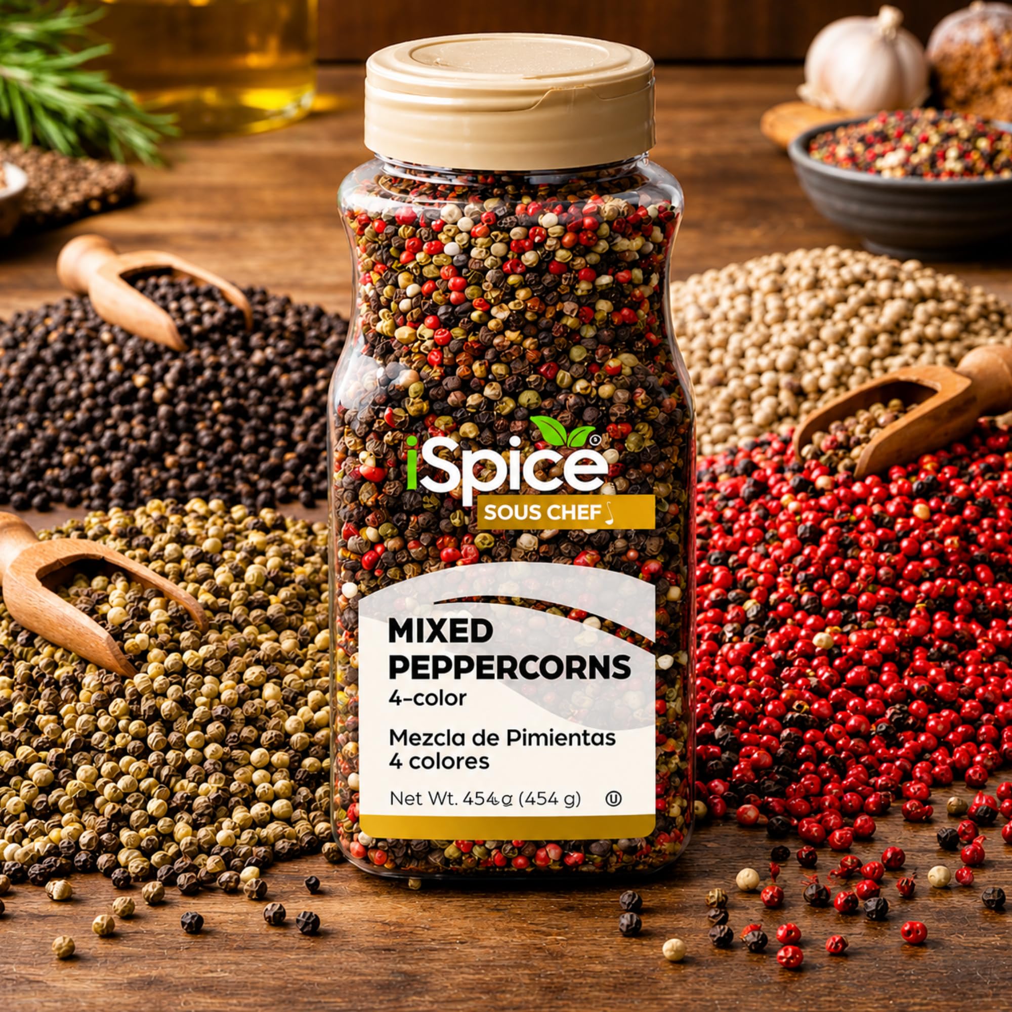 iSpice detalle de la tapa hermética que conserva aroma y facilita almacenamiento