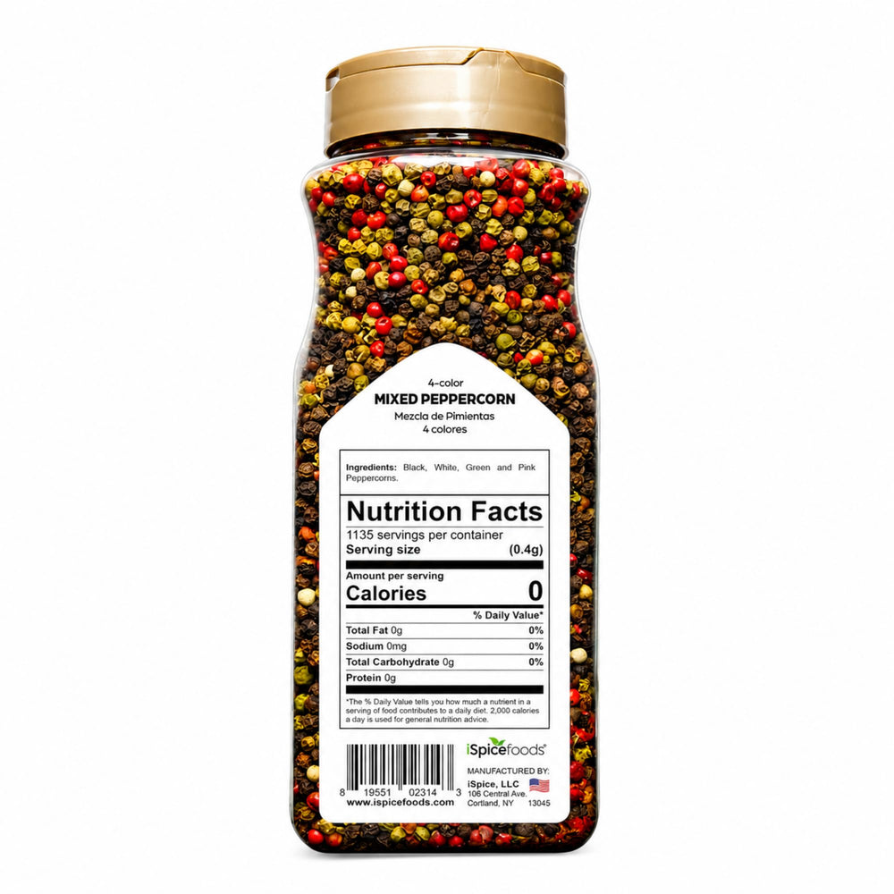 iSpice primer plano de granos y textura que destaca frescura y variedad de sabores