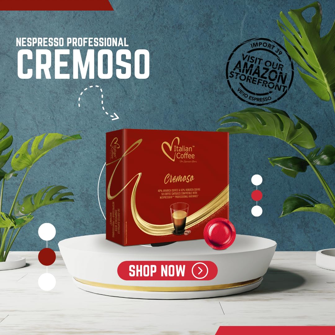 Italian Coffee cápsula abierta mostrando café molido, tueste pleno y aroma concentrado