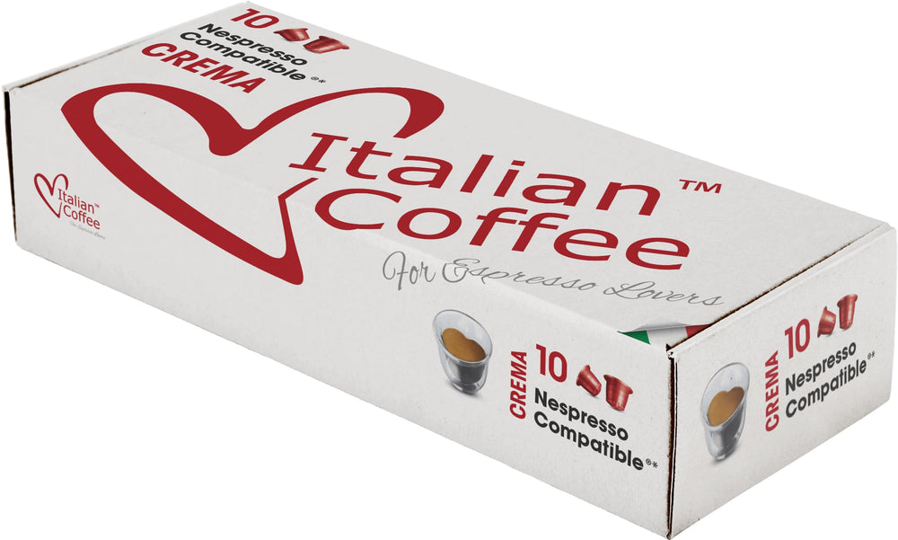 Italian Coffee Pods detalle de cápsula de polipropileno, conservación y seguridad
