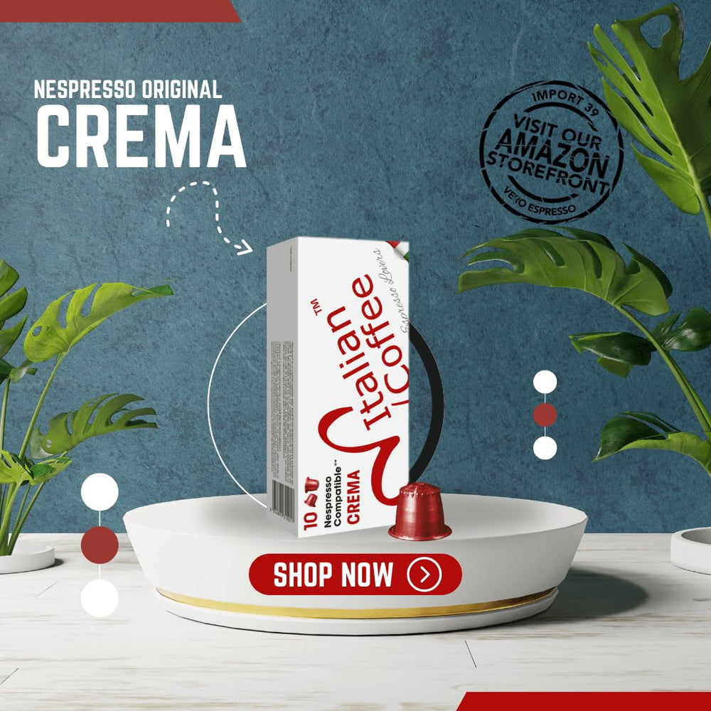 Italian Coffee Pods en máquina Nespresso Original en uso, funcionamiento seguro