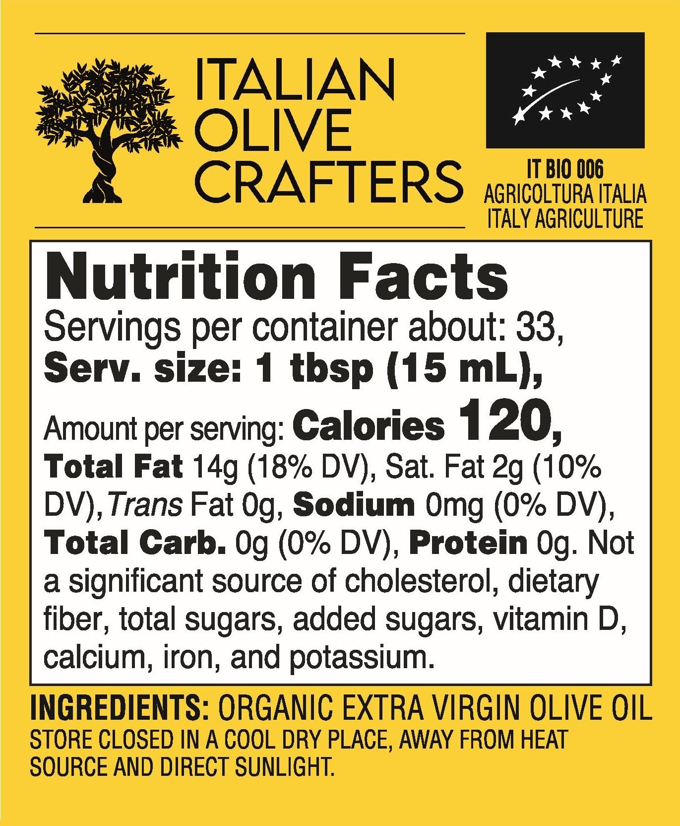 Italian Olive Crafters textura del aceite resaltando color y frescura
