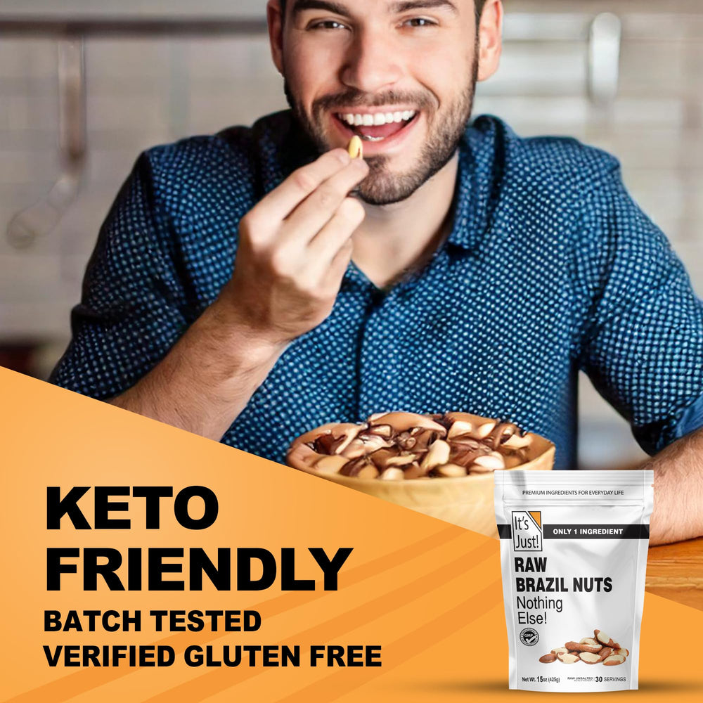 It's Just! cuenco con nueces de Brasil listo para snack saludable