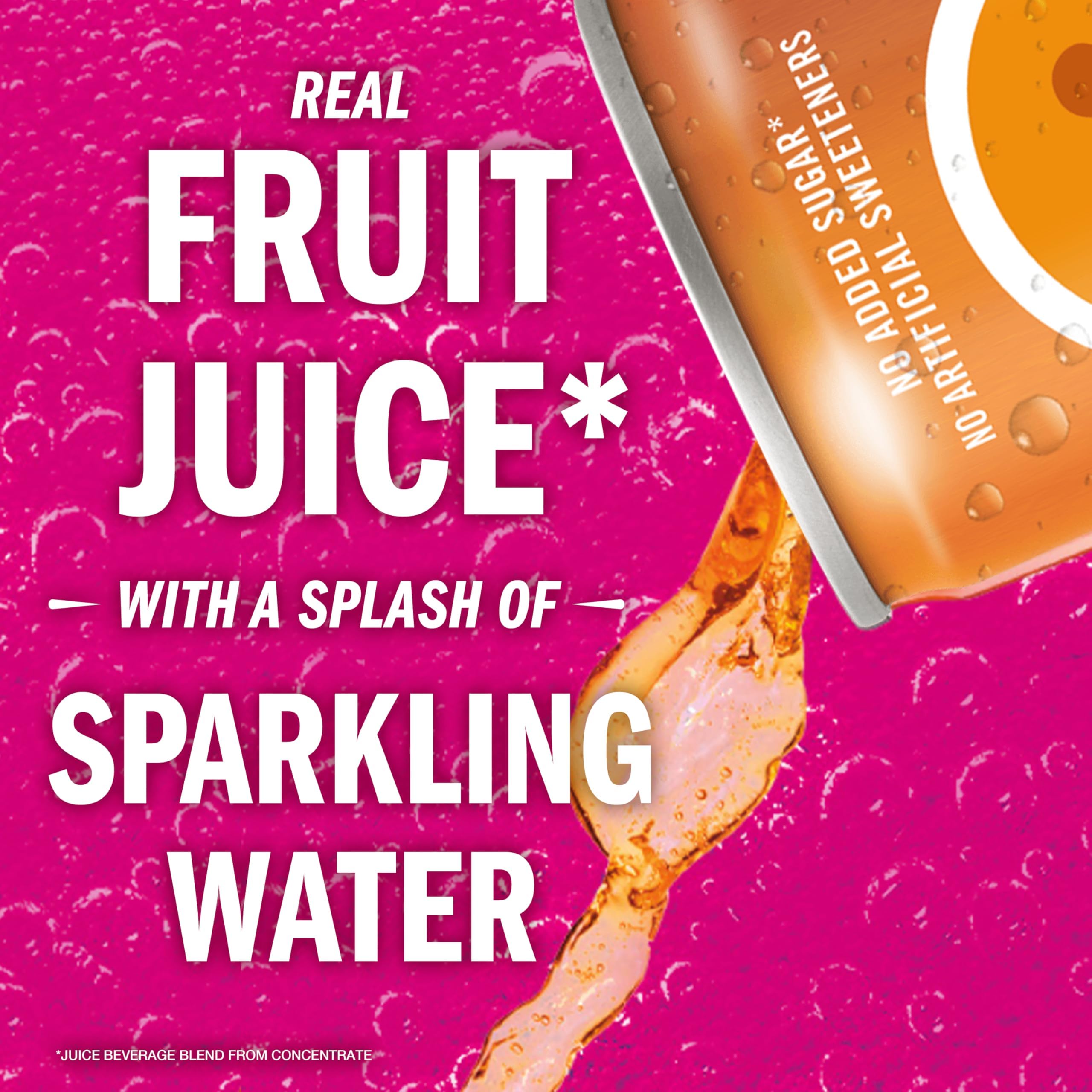 IZZE lata abierta con vapor frío, listA para beber y disfrutar su efervescencia