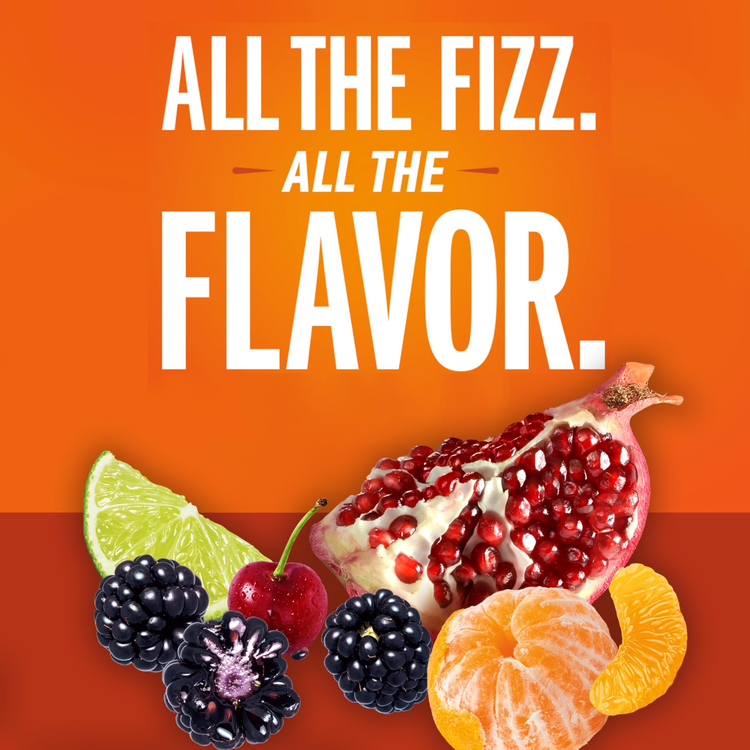 IZZE fila con los cuatro sabores del paquete, opción variada para reuniones