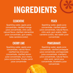 IZZE primer plano de burbujas en la bebida, textura refrescante y chispeante
