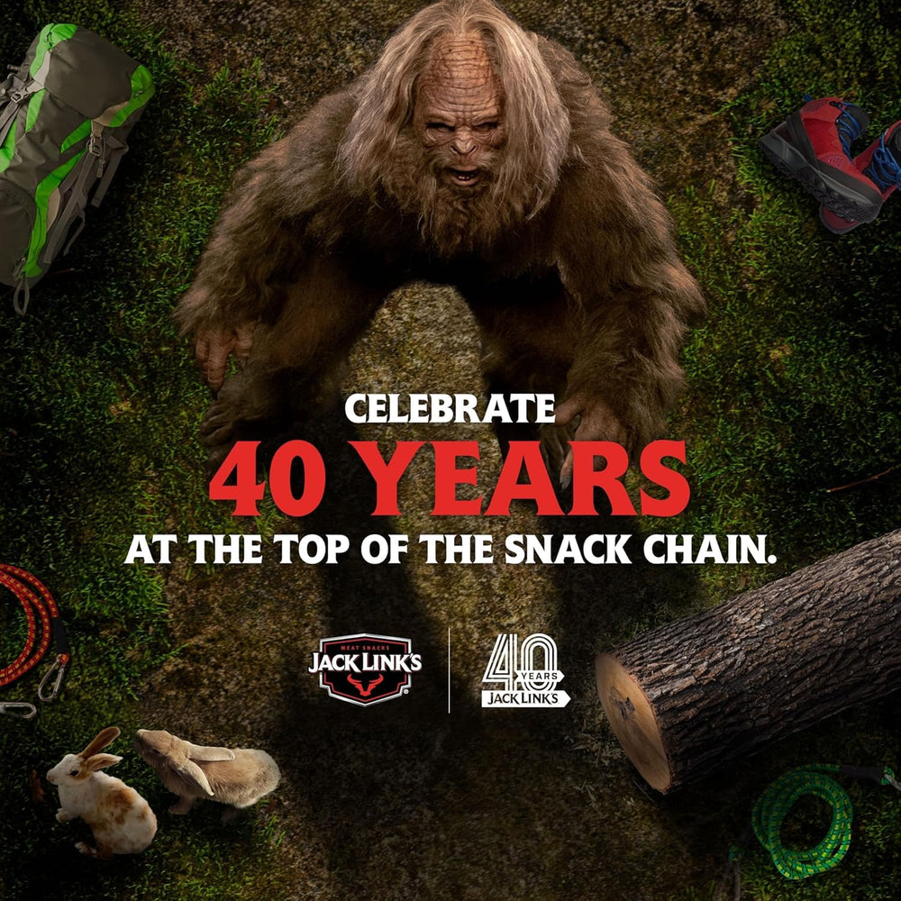 Jack Link's cierre resellable en detalle para mantener frescura