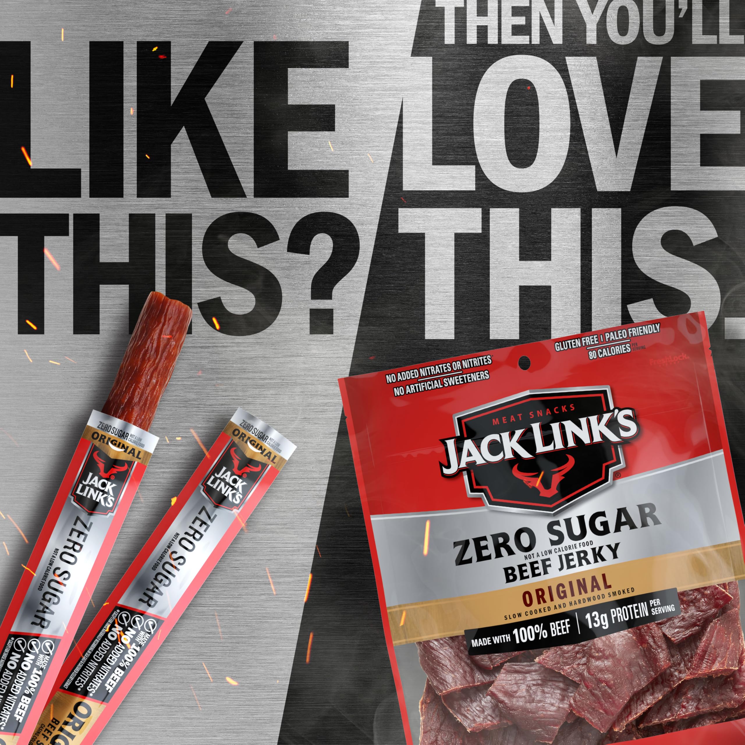 Jack Link's presentación de 20 unidades, ahorro y reserva familiar