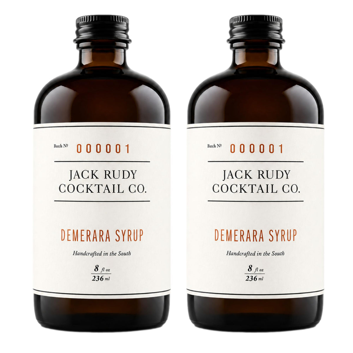 Jack Rudy vista frontal del envase mostrando color ámbar y marca