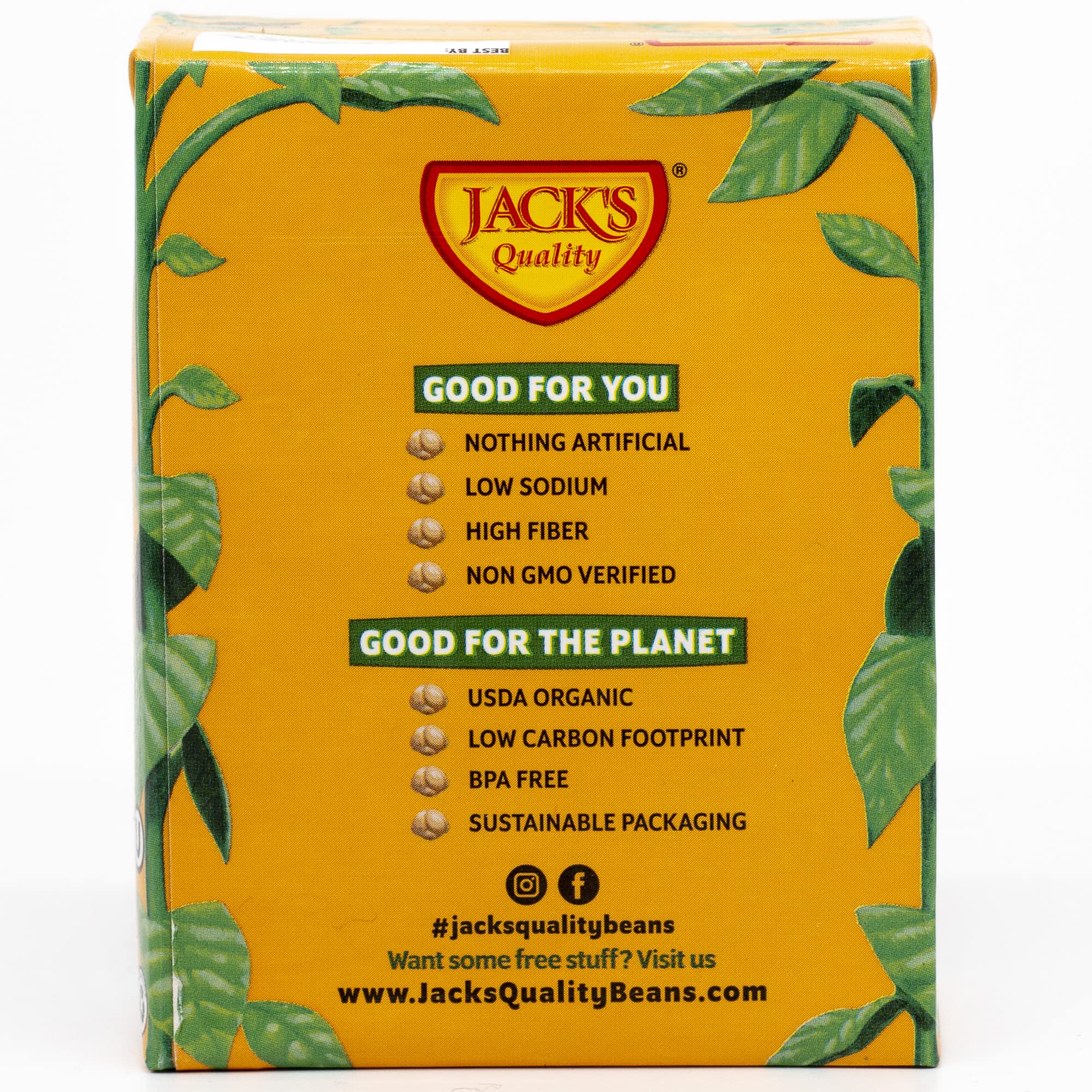 Jack's Quality Jack's Beans servido en ensalada aportando proteína vegetal