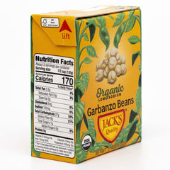Jack's Quality Jack's Beans acercamiento a textura firme y aspecto apetitoso