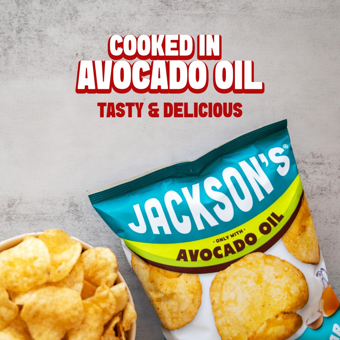 Jackson's etiqueta e ingredientes en primer plano que muestran aceite de aguacate y certificaciones
