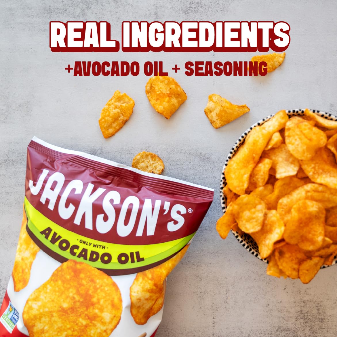 Jackson's producto en escena de picnic que sugiere conveniencia y disfrute al aire libre