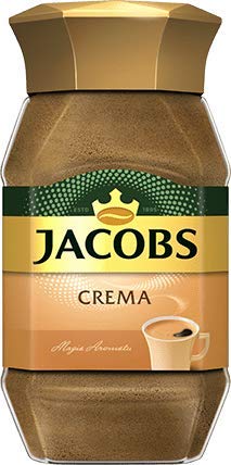 Jacobs frasco frente mostrando etiqueta y frescura preservada