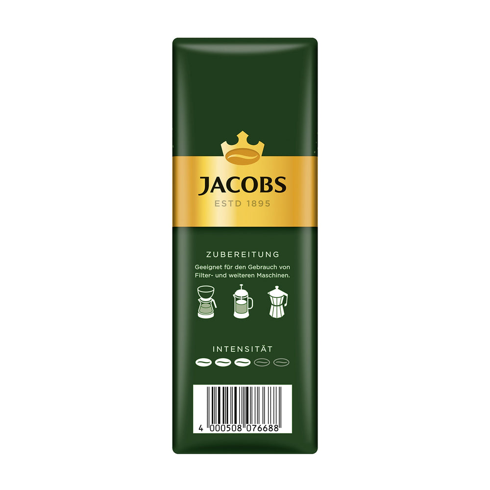 Jacobs Kronung cafetera de goteo en uso para preparación diaria fácil
