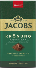 Jacobs paquete frontal mostrando diseño y cantidad práctica