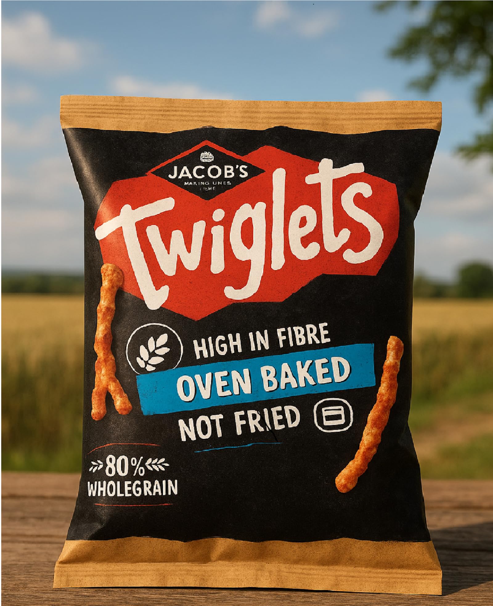 Jacobs Twiglets bol servido listos para picar en reunión