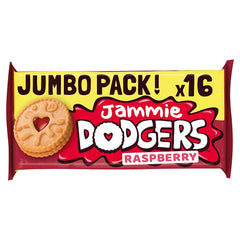 Jammie Dodgers imagen frontal del pack muestra el producto y facilita identificación rápida