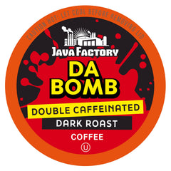 Java Factory frente del empaque mostrando 80 cápsulas y conveniencia