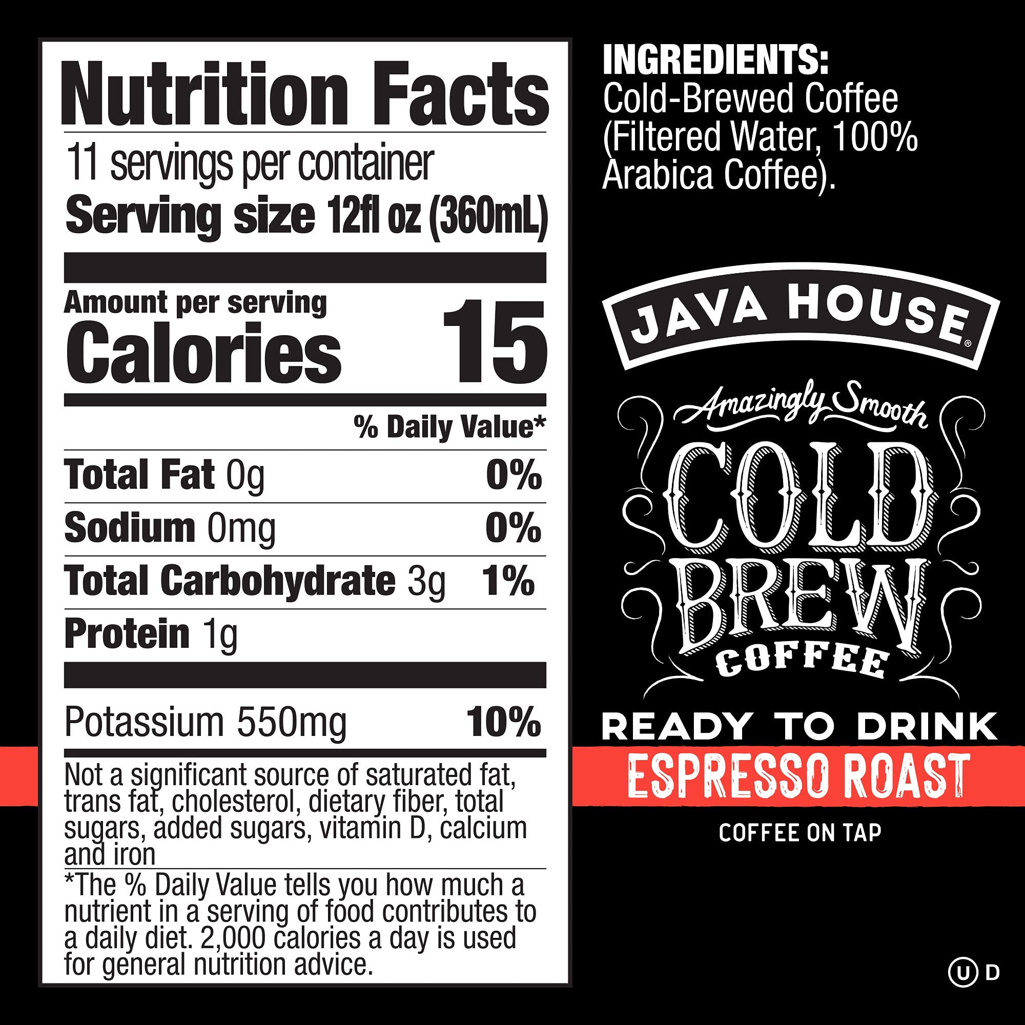 Java House primer plano de la textura del café resaltando sabor intenso
