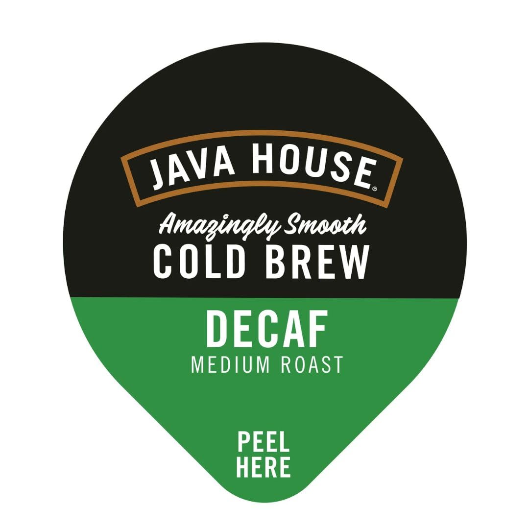 Java House etiqueta con información de ingredientes y beneficios