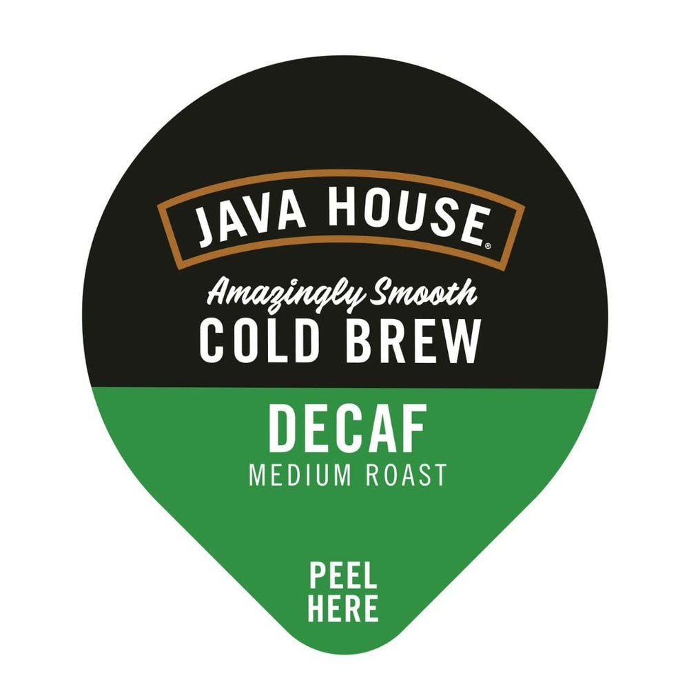 Java House etiqueta con información de ingredientes y beneficios