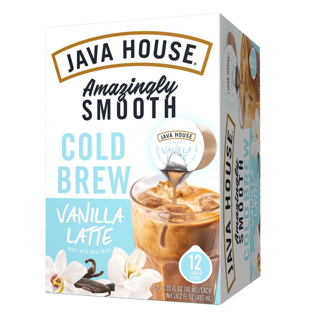 Java House etiqueta nutricional en envase mostrando información clara