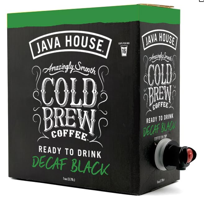 Java House taza servida sobre hielo resaltando sabor suave y refrescante