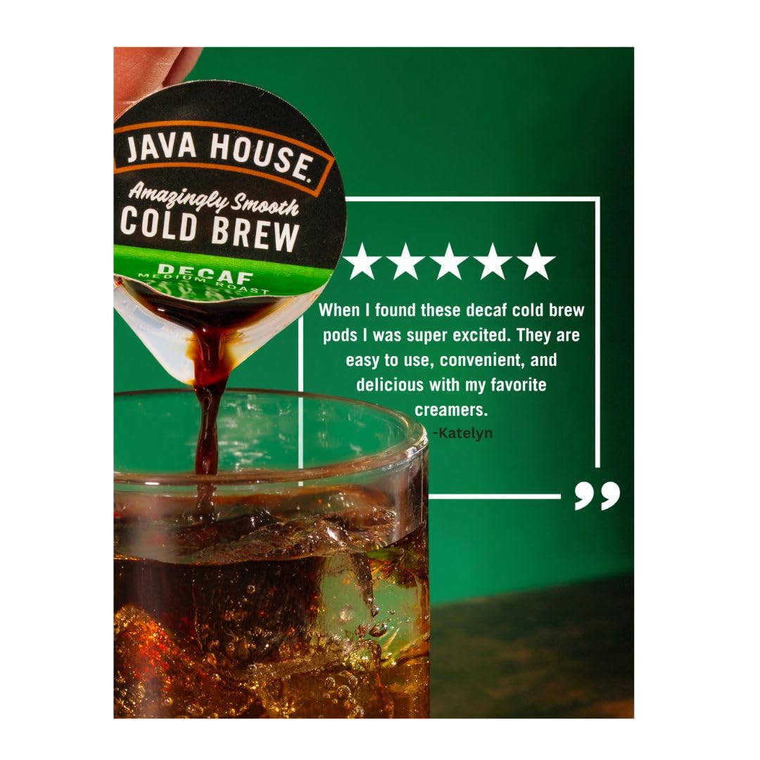 Java House textura del concentrado mostrando color y suavidad
