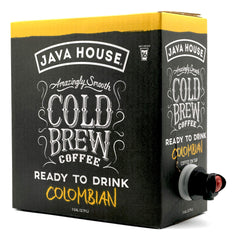 Java House vaso con hielo y café frío listo para beber, sabor suave