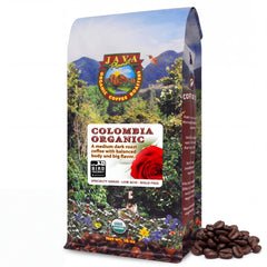 Java Planet paquete frente mostrando 16 oz y diseño limpio, transmite confianza