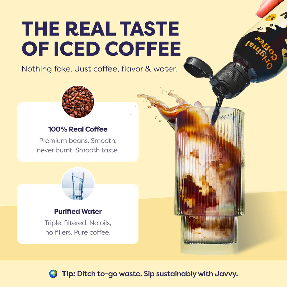 Javvy latte preparado con leche espumada, versatilidad para bebidas cremosas