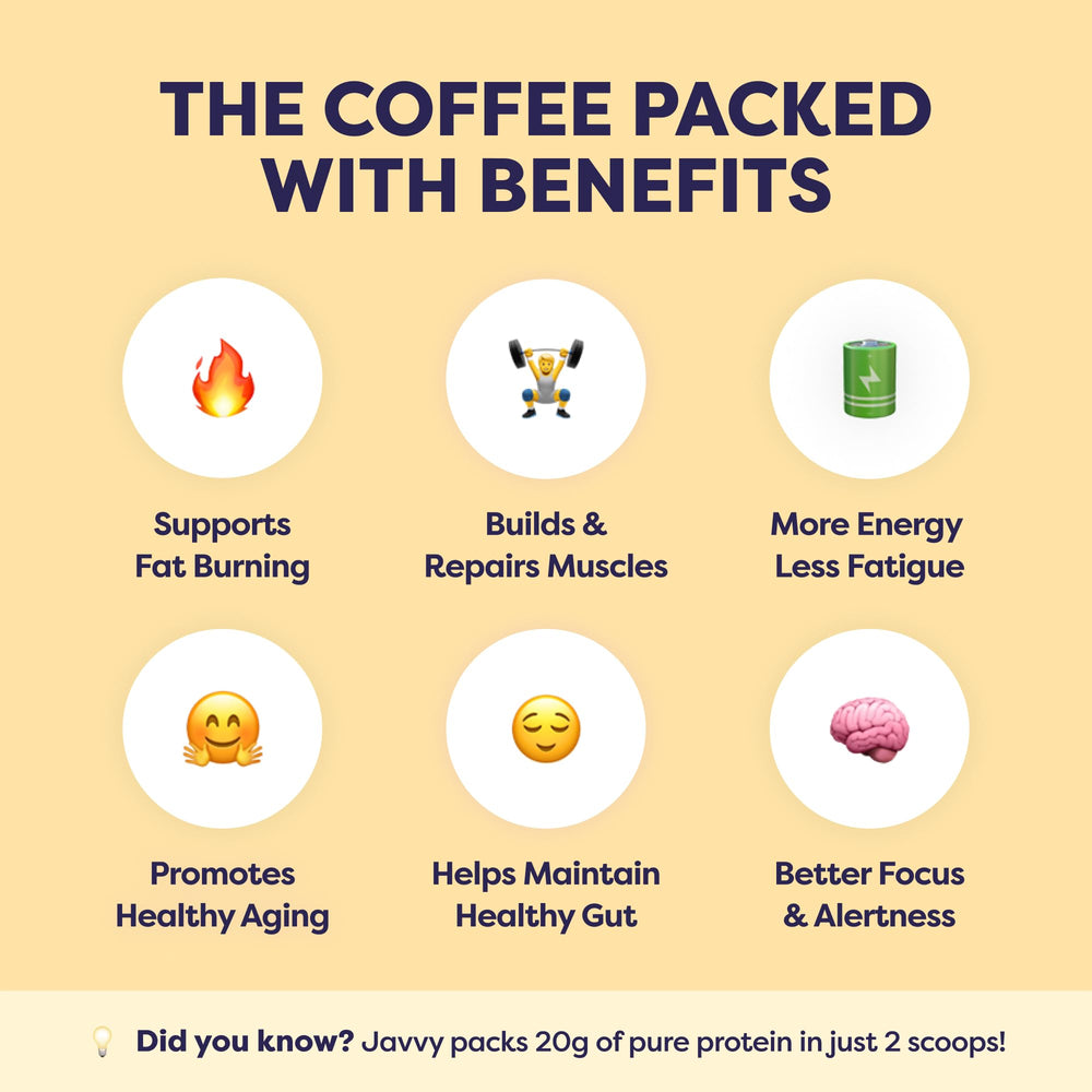 Javvy cold brew preparado con proteína ideal para mañanas activas
