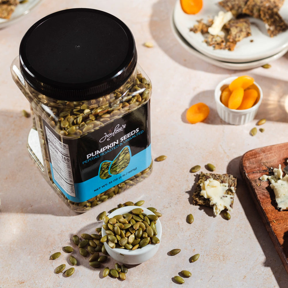 Jaybee's pepitas en saladera listas para picar y compartir