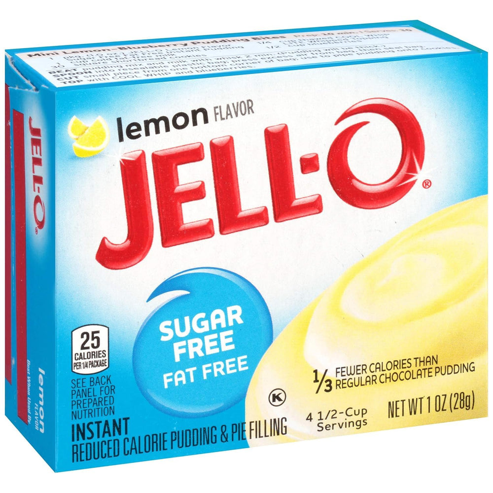 Jell-O pudín en vaso con fruta fresca, opción ligera y fresca