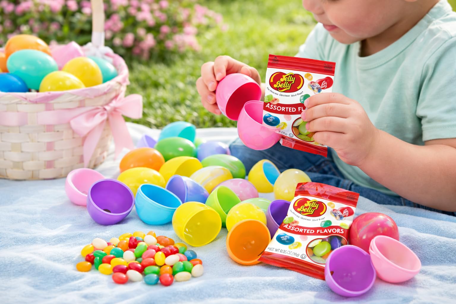 LYZA'S SWEETS & TREATS enfoque en frijoles Very Cherry, color y sabor evidente