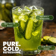 Jersey Pickles uso en copa para pickleback y efecto refrescante
