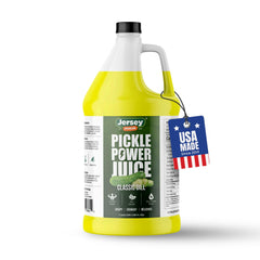 Jersey Pickles garrafa frente mostrando el envase grande y ahorro