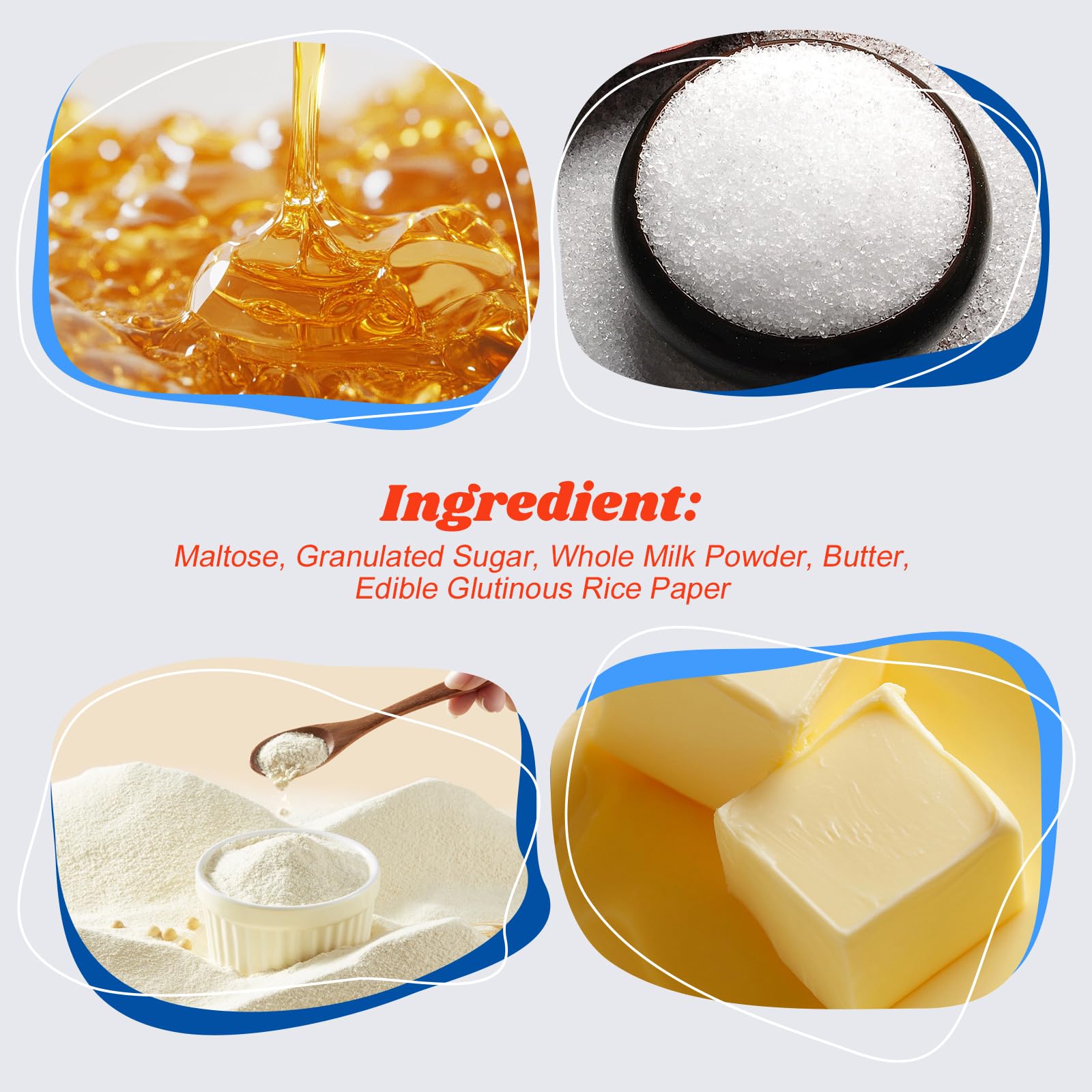 JFazzruit bolsas abiertas con caramelos, conveniencia para compartir