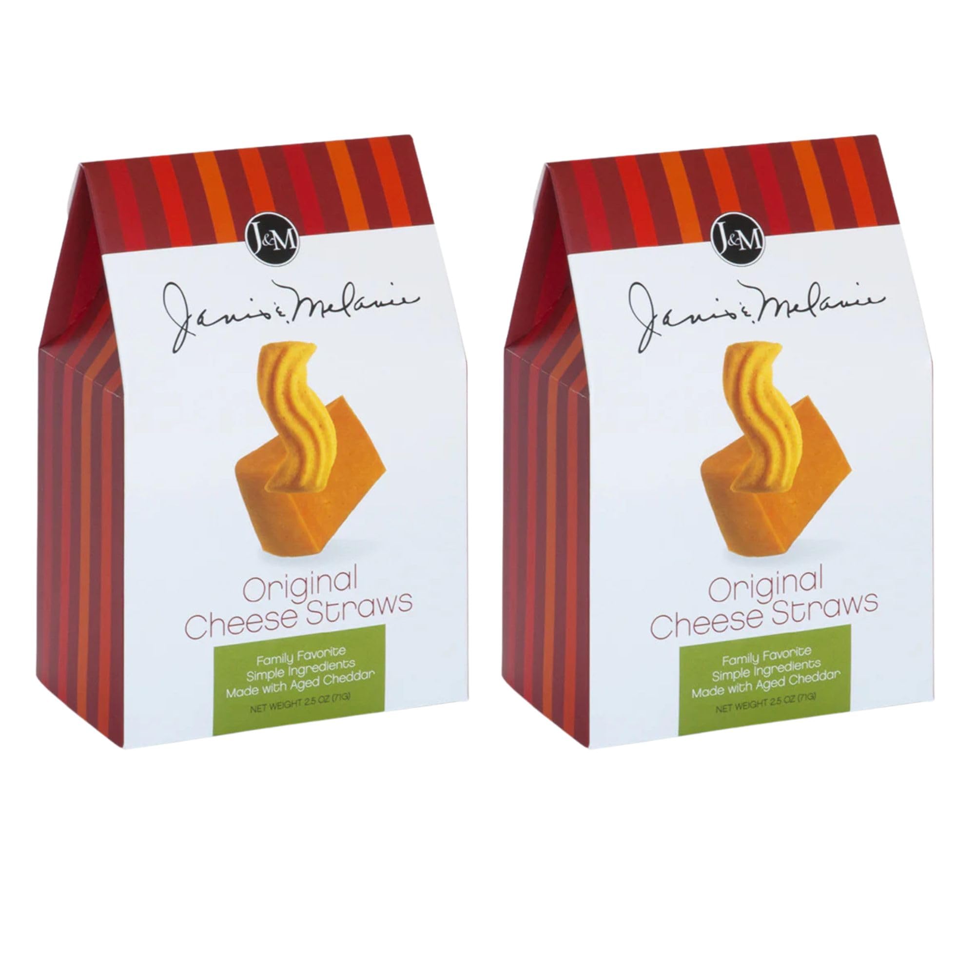 j&m presentación frontal del pack de palitos de queso ideal para fiestas