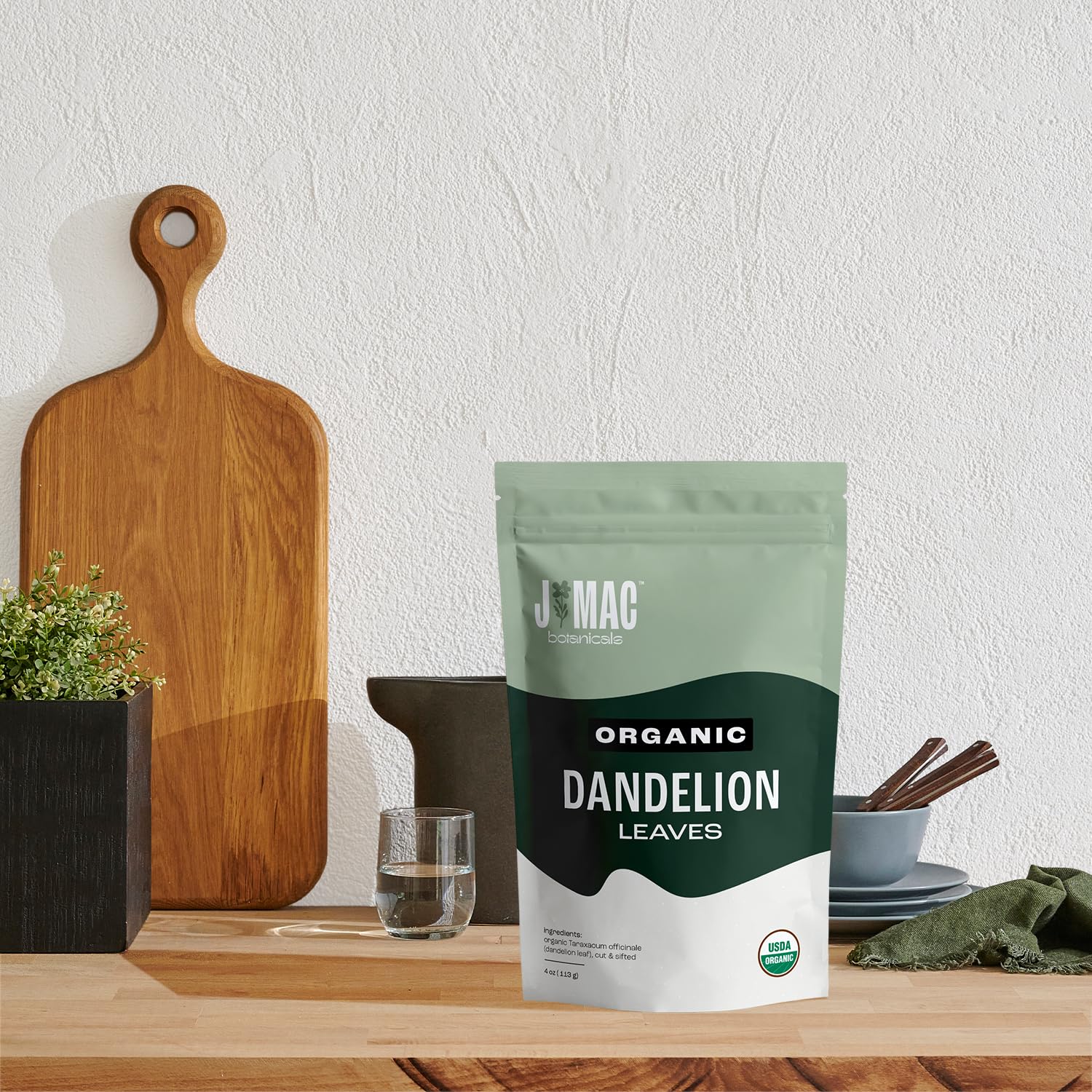 J MAC BOTANICALS hojas usadas en ensalada, integración culinaria fácil