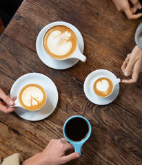 Joe Coffee taza de espresso preparada con The Waverly demostrando cuerpo equilibrado