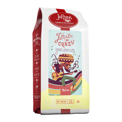 Joffrey's paquete frontal mostrando el diseño y beneficios aromáticos