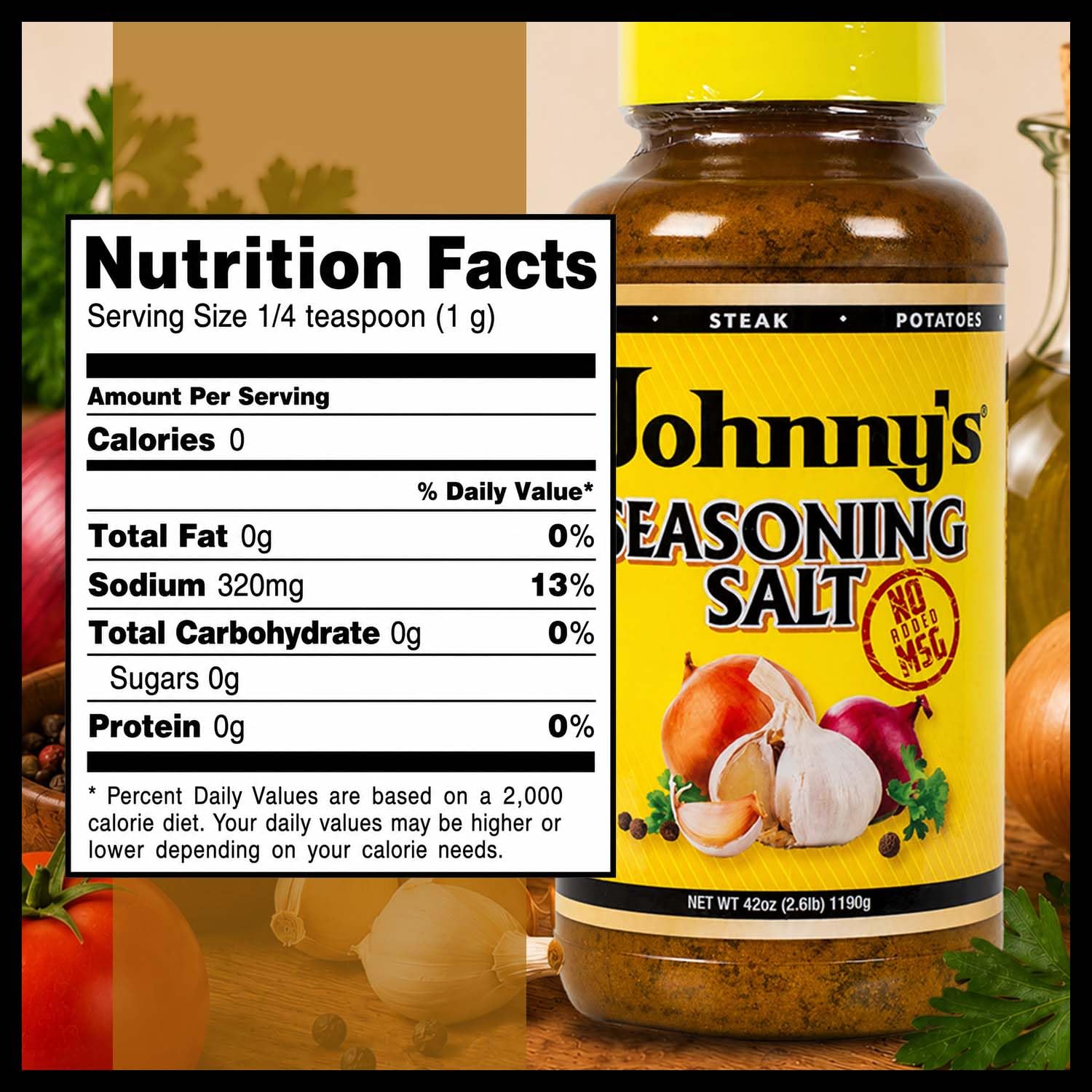 Johnny's primer plano de textura de especias que resalta aroma y calidad