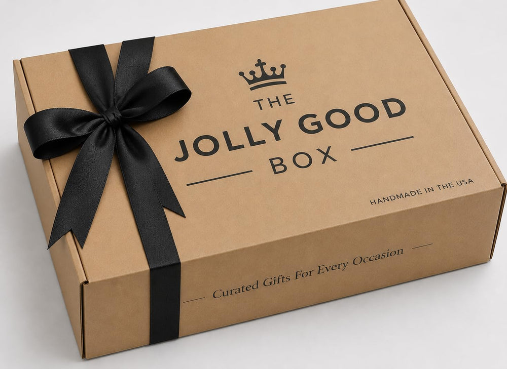 Jolly Good Care Packages caja abierta en oficina, perfecta para compartir